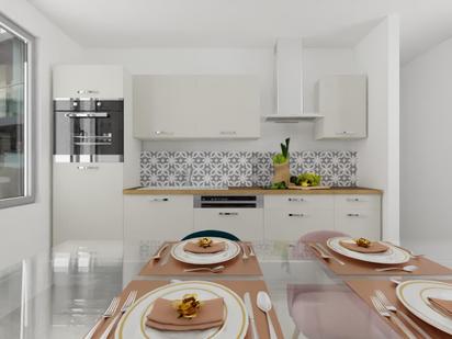 Kitchen of Flat for sale in  Madrid Capital  with Terrace