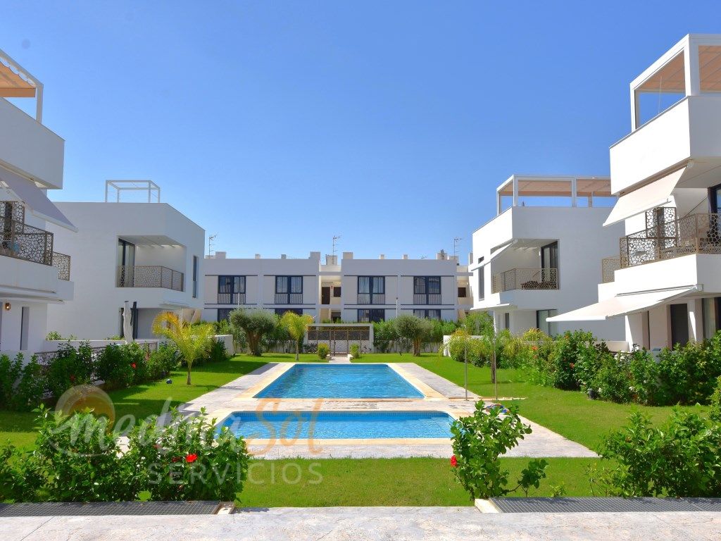 Außenansicht von Dachboden zum verkauf in Cartagena mit Privatgarten, Terrasse und Schwimmbad