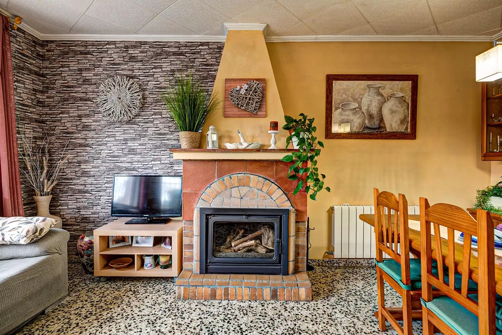 Living room of Houses for sale in Piera  with Heating, Private garden and Terrace