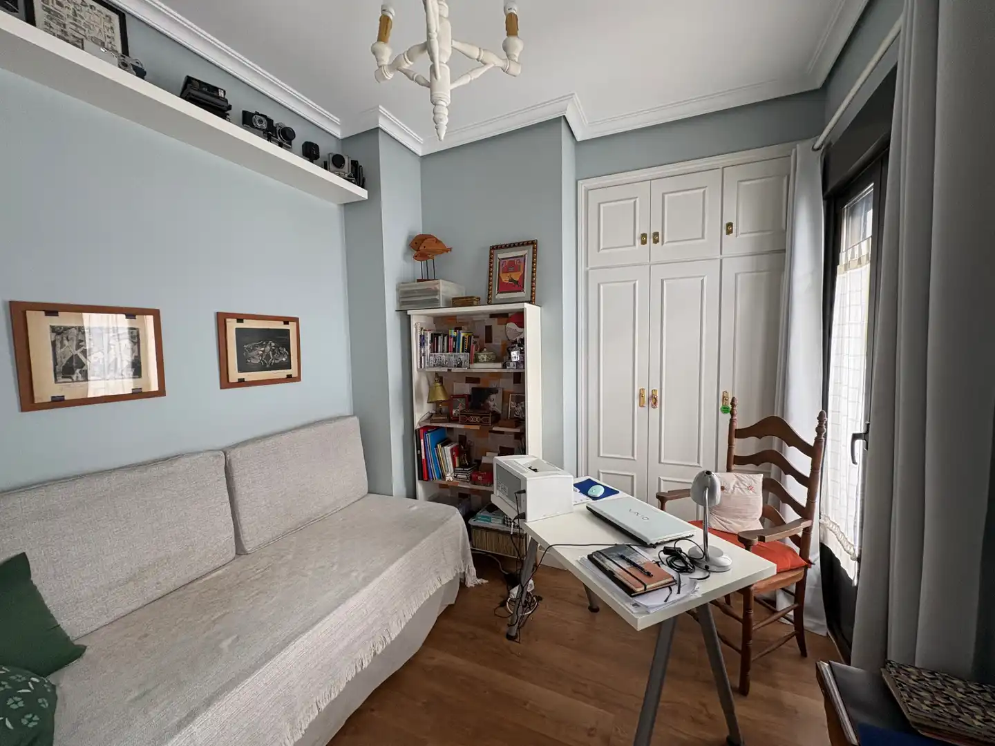 Sala d'estar de Pis en venda en Llerena amb Aire condicionat, Parquet i Terrassa