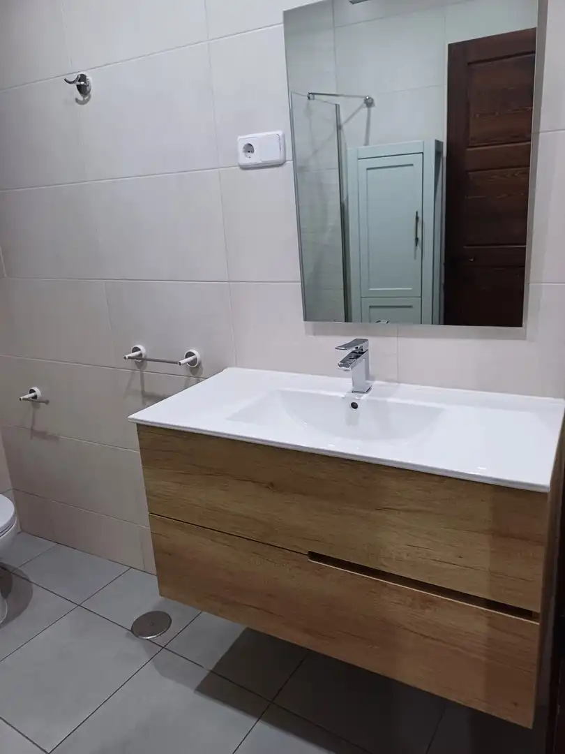Badezimmer von Wohnungen zur Miete in Alcalá de Henares mit Heizung und Möbliert