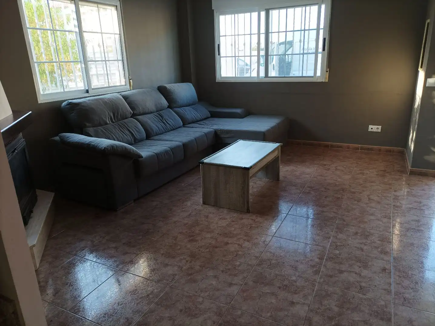 Sala de estar de Casa adosada en venta en Playa - Ben Afeli 