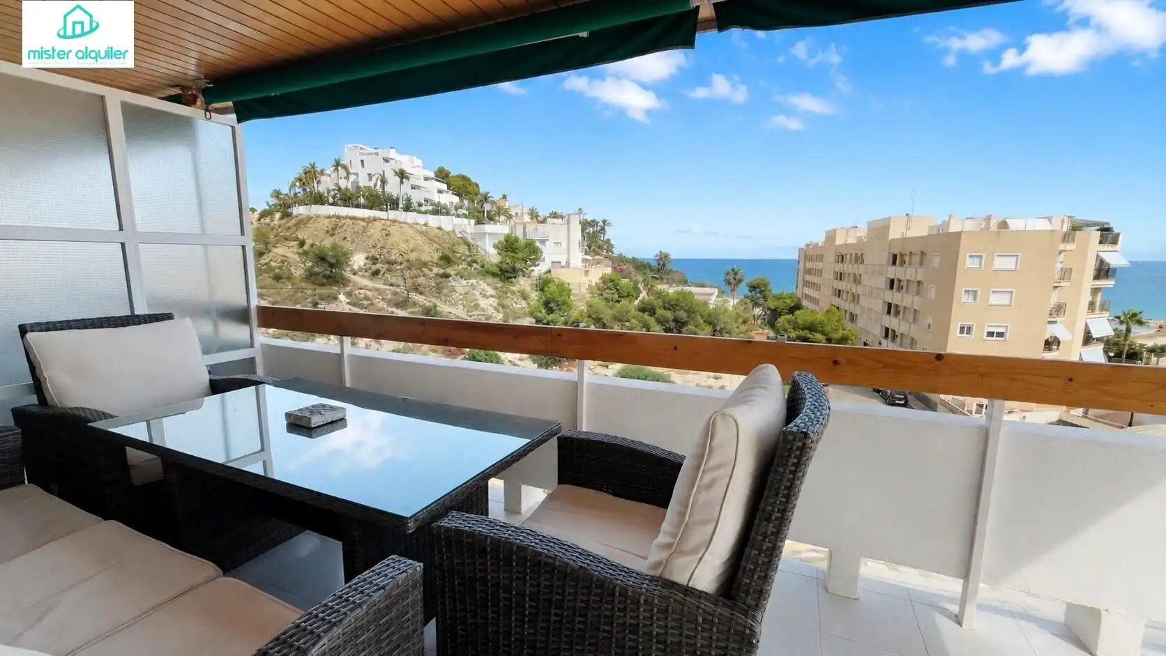 Terrace of Apartments for rent in El Campello  with Air Conditioner, Heating and Terrace