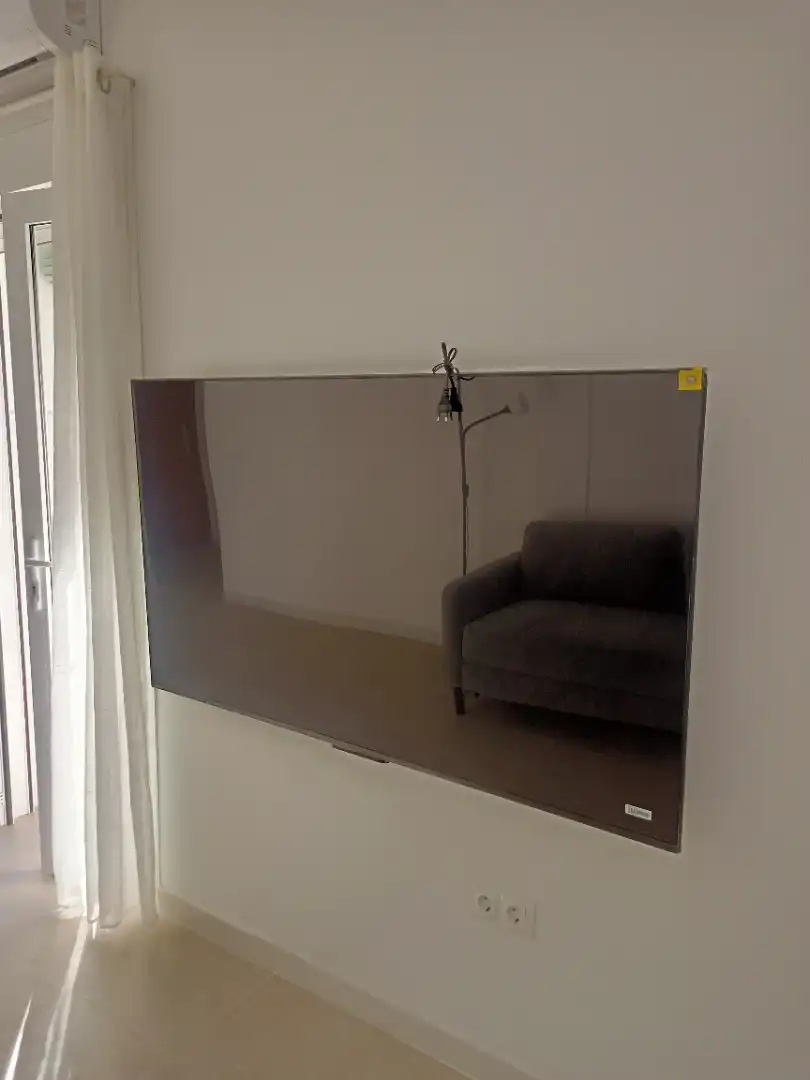 Wohnzimmer von Wohnung zur Miete in Málaga mit Möbliert
