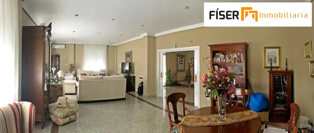 Sala d'estar de Casa o xalet en venda en Zafra amb Aire condicionat, Calefacció i Jardí privat
