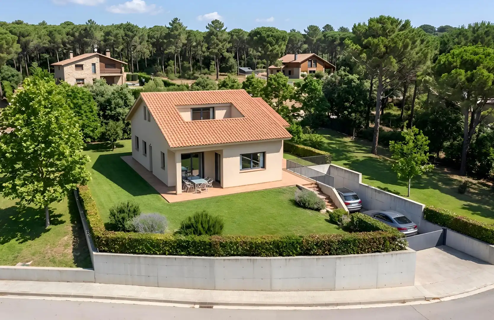 Houses for sale in Santa Maria de Palautordera  with Air Conditioner and Heating