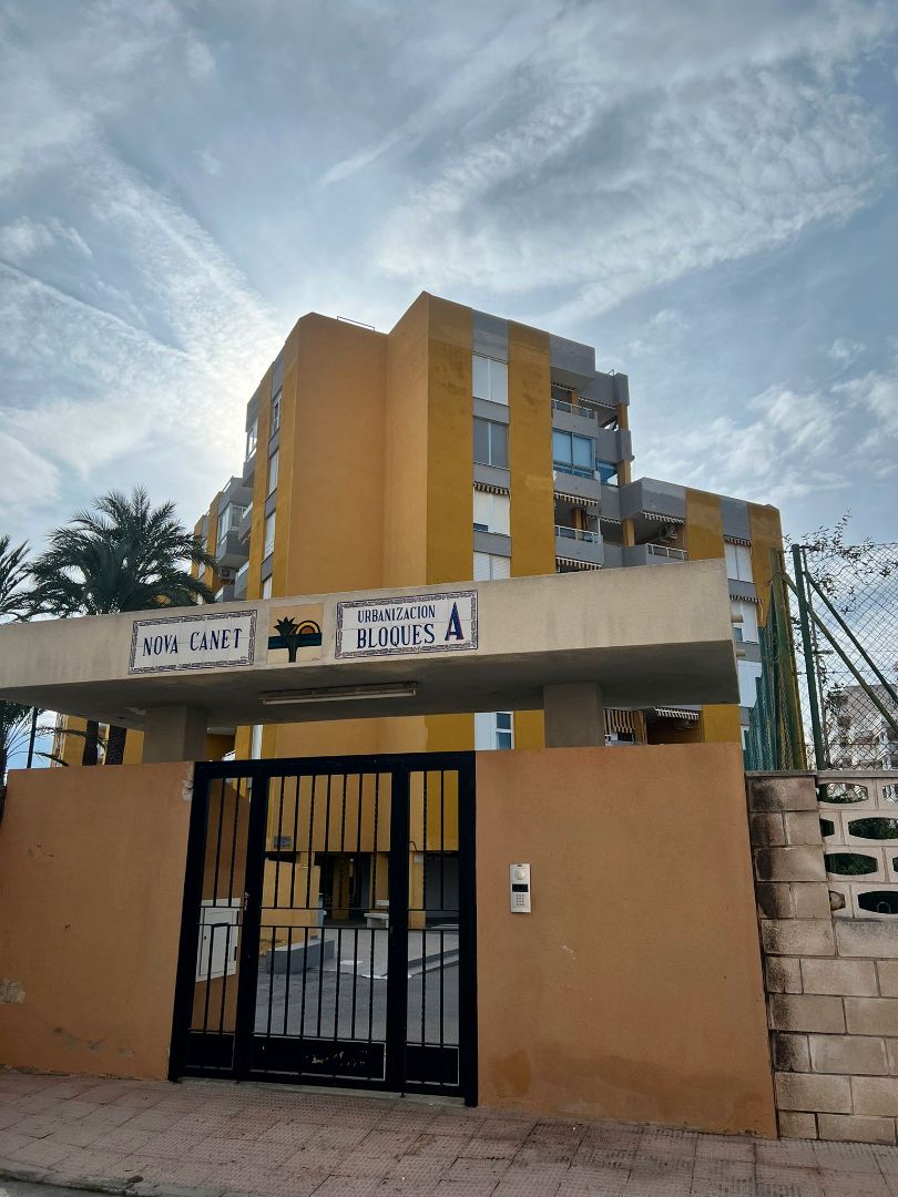 Vista exterior de Apartamento en venta en Canet d'En Berenguer con Aire acondicionado, Calefacción y Jardín privado