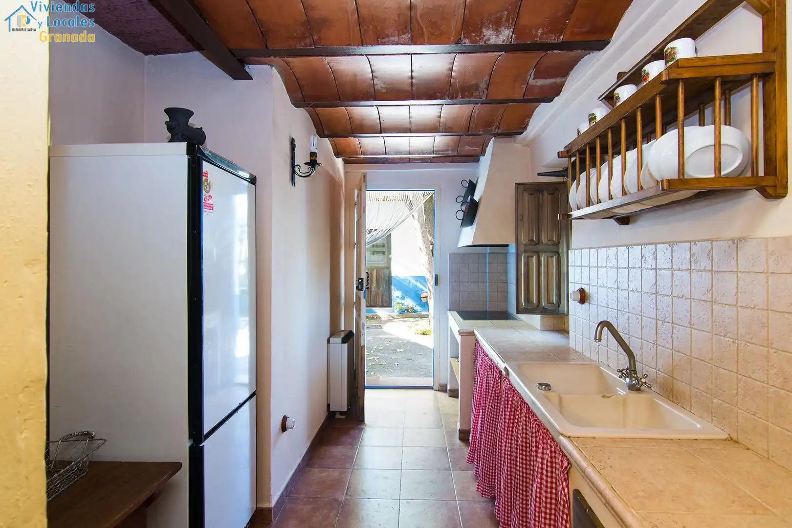 Cocina de Casa o chalet en venta en Huétor Tájar con Calefacción, Jardín privado y Terraza