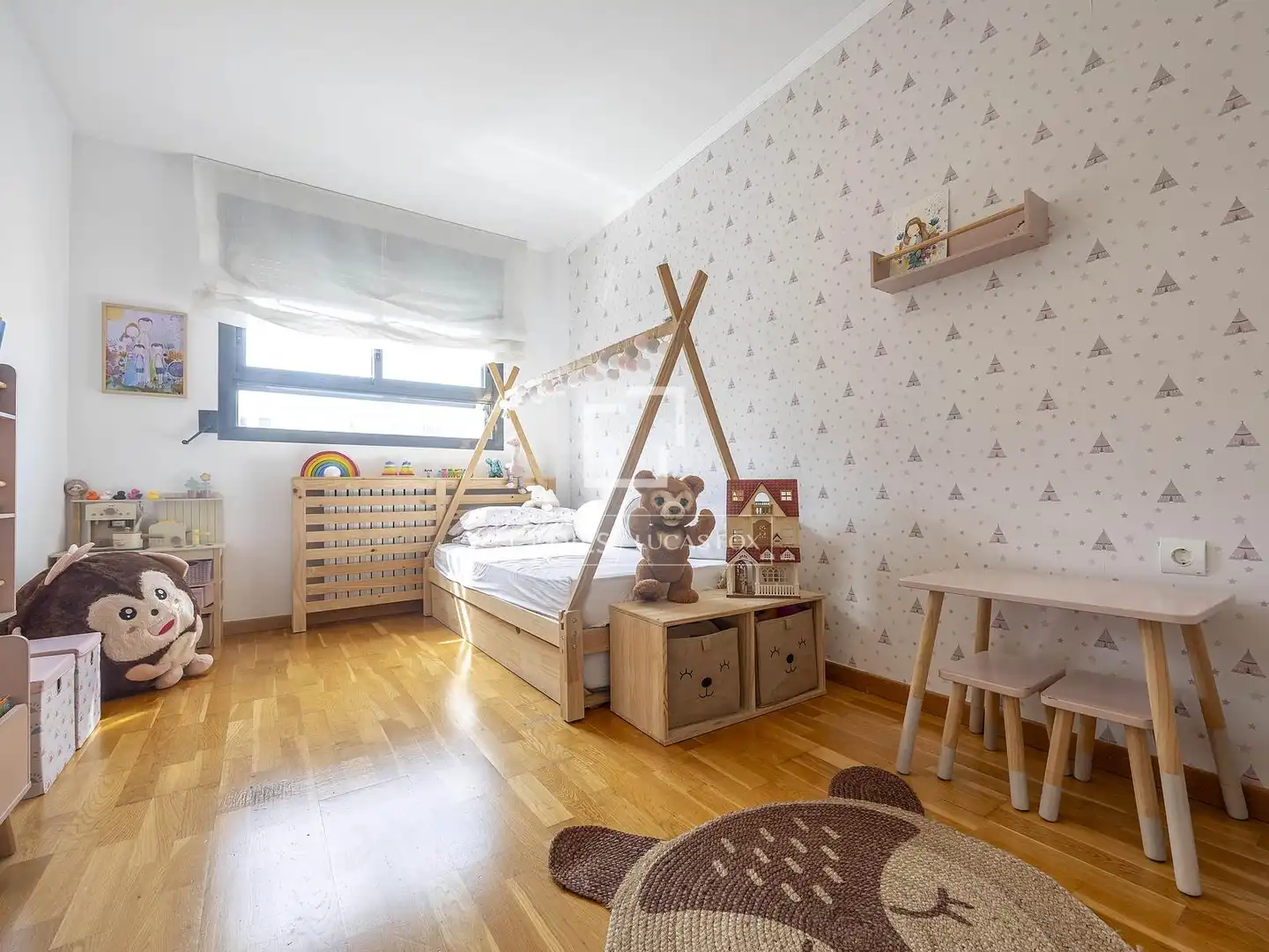 Schlafzimmer von Wohnung zum Verkauf in Valencia mit Klimaanlage, Heizung und Privatgarten