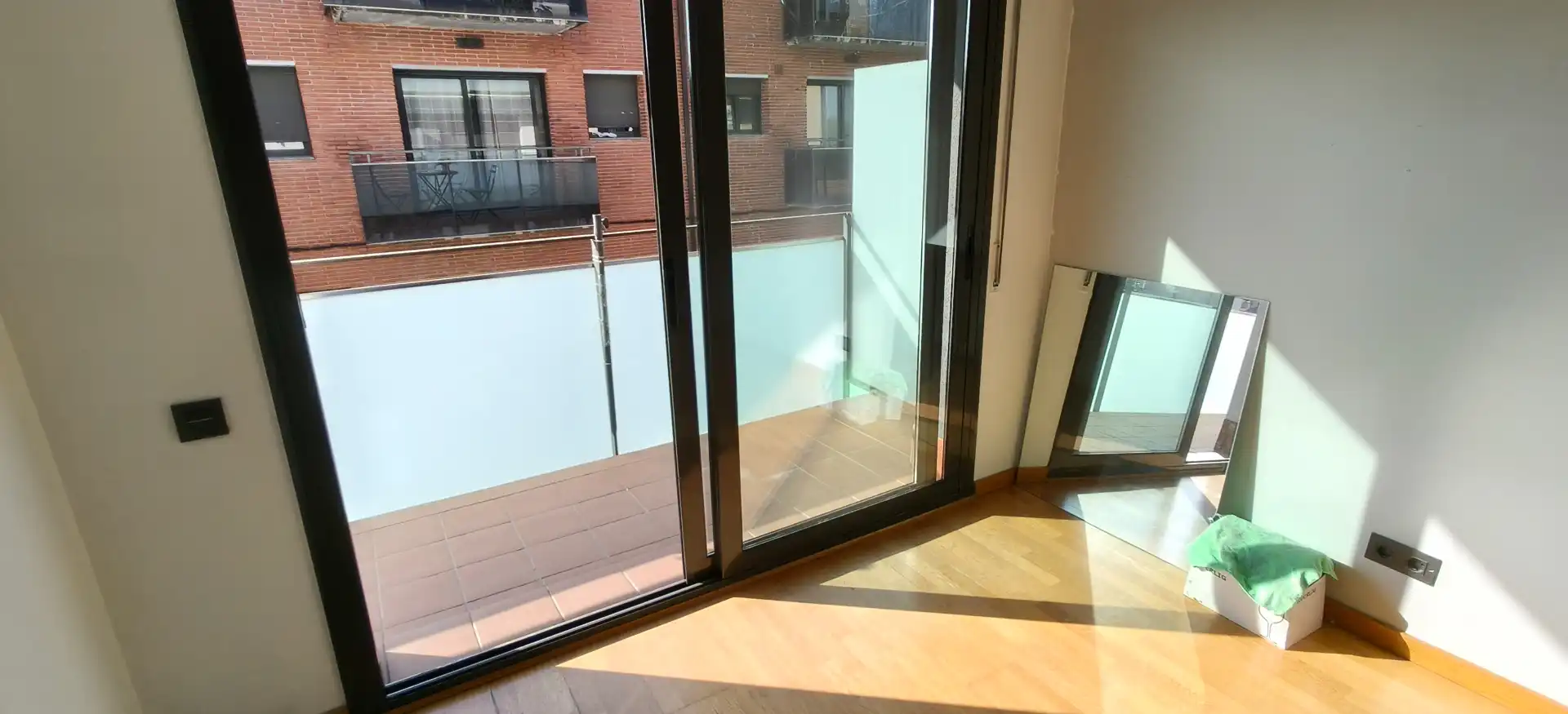 Terrasse von Wohnung zum Verkauf in Sant Antoni de Vilamajor mit Abstellraum, Ofen und Balkon