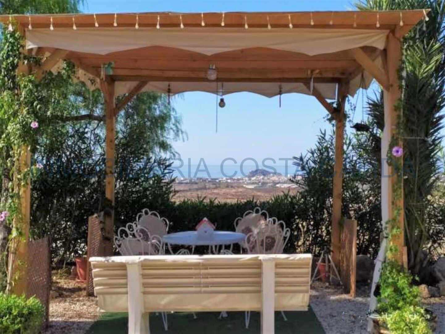 Terrace of Country house for sale in Águilas  with Air Conditioner, Heating and Private garden