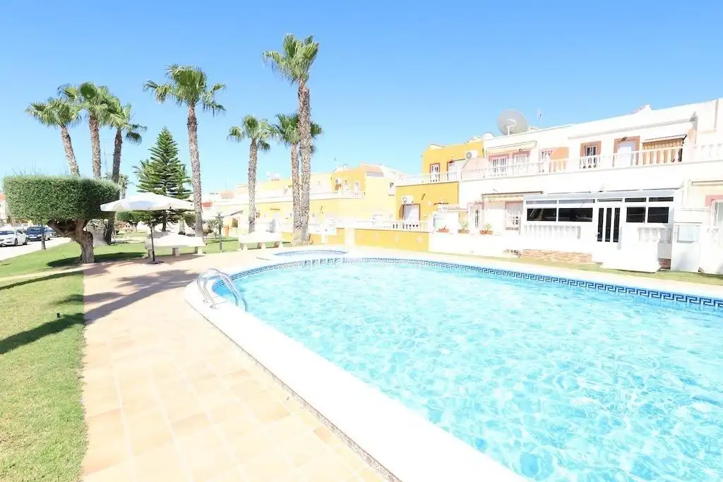 Swimming pool of Apartments for rent in Orihuela  with Air Conditioner, Terrace and Furnished