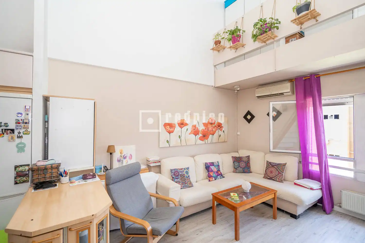 Sala de estar de Dúplex en venta en Móstoles con Aire acondicionado, Calefacción y Terraza