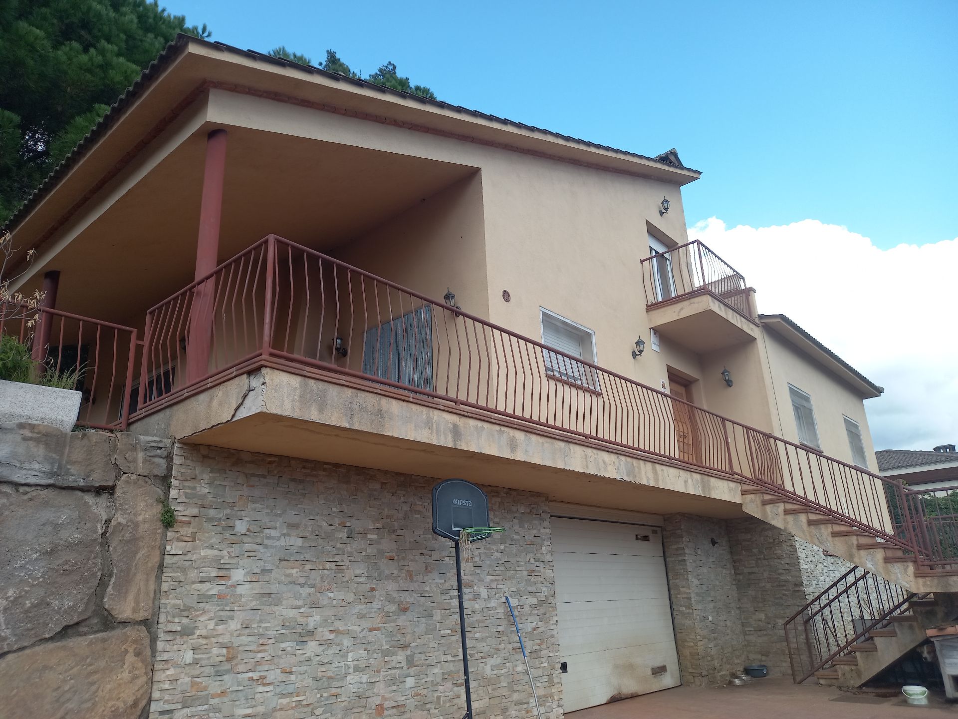 Vista exterior de Casa o xalet en venda en Arbúcies amb Jardí privat