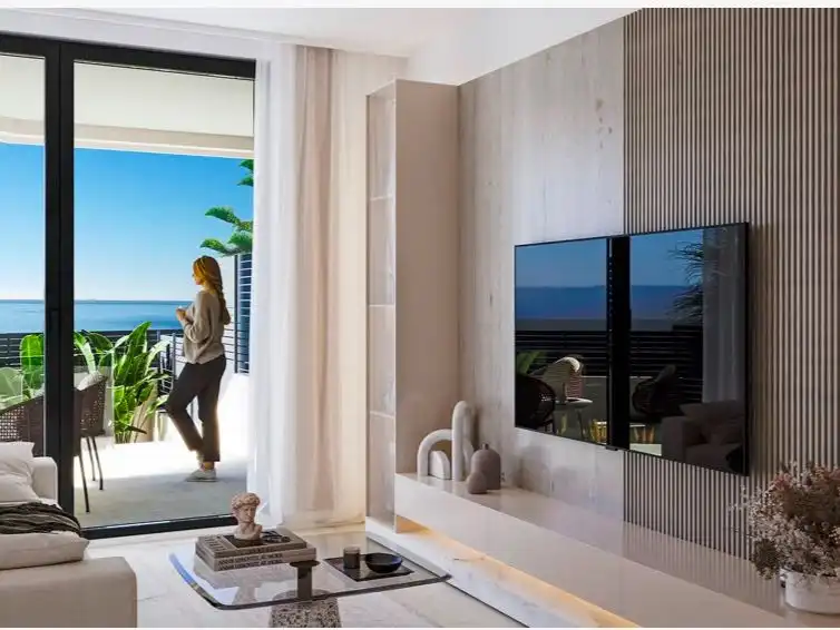 Sala d'estar de Àtic en venda en Torremolinos amb Terrassa i Balcó