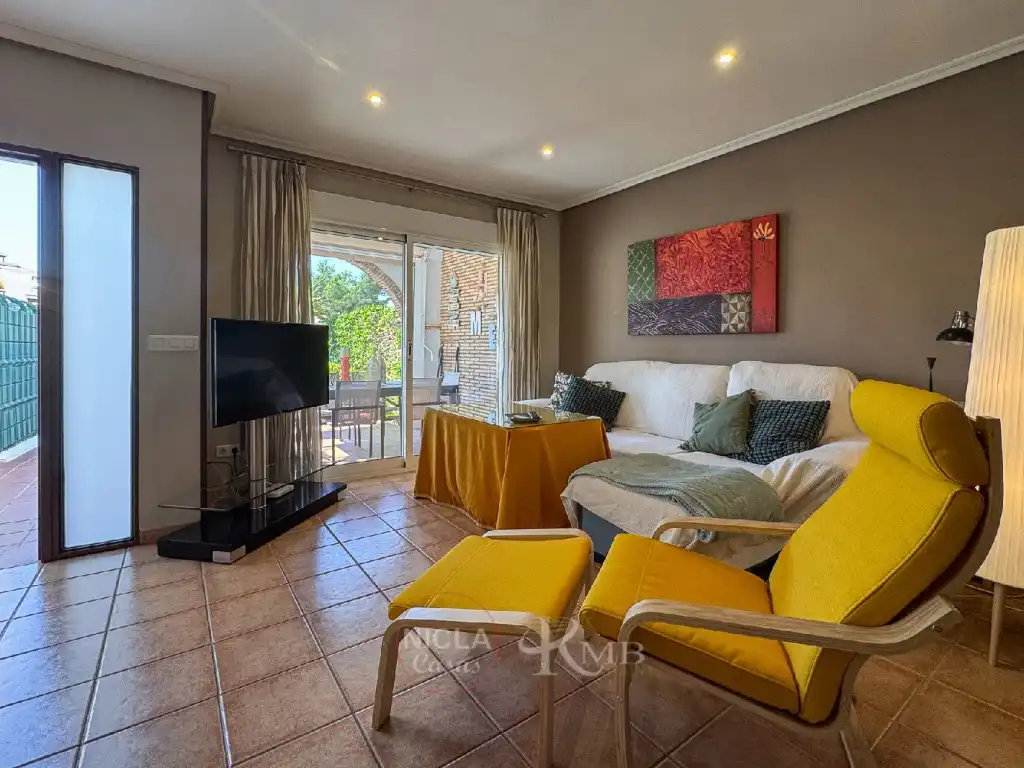 Living room of Duplexes for sale in Vera  with Air Conditioner, Terrace and Balcony