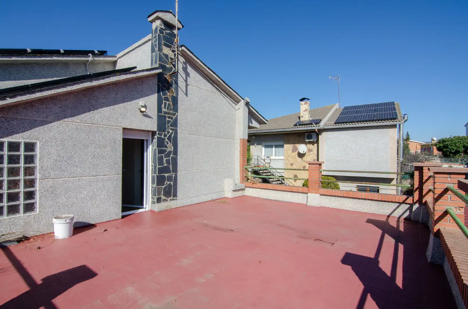 Exterior view of Houses for sale in Santa Eulàlia de Ronçana  with Air Conditioner, Private garden and Terrace