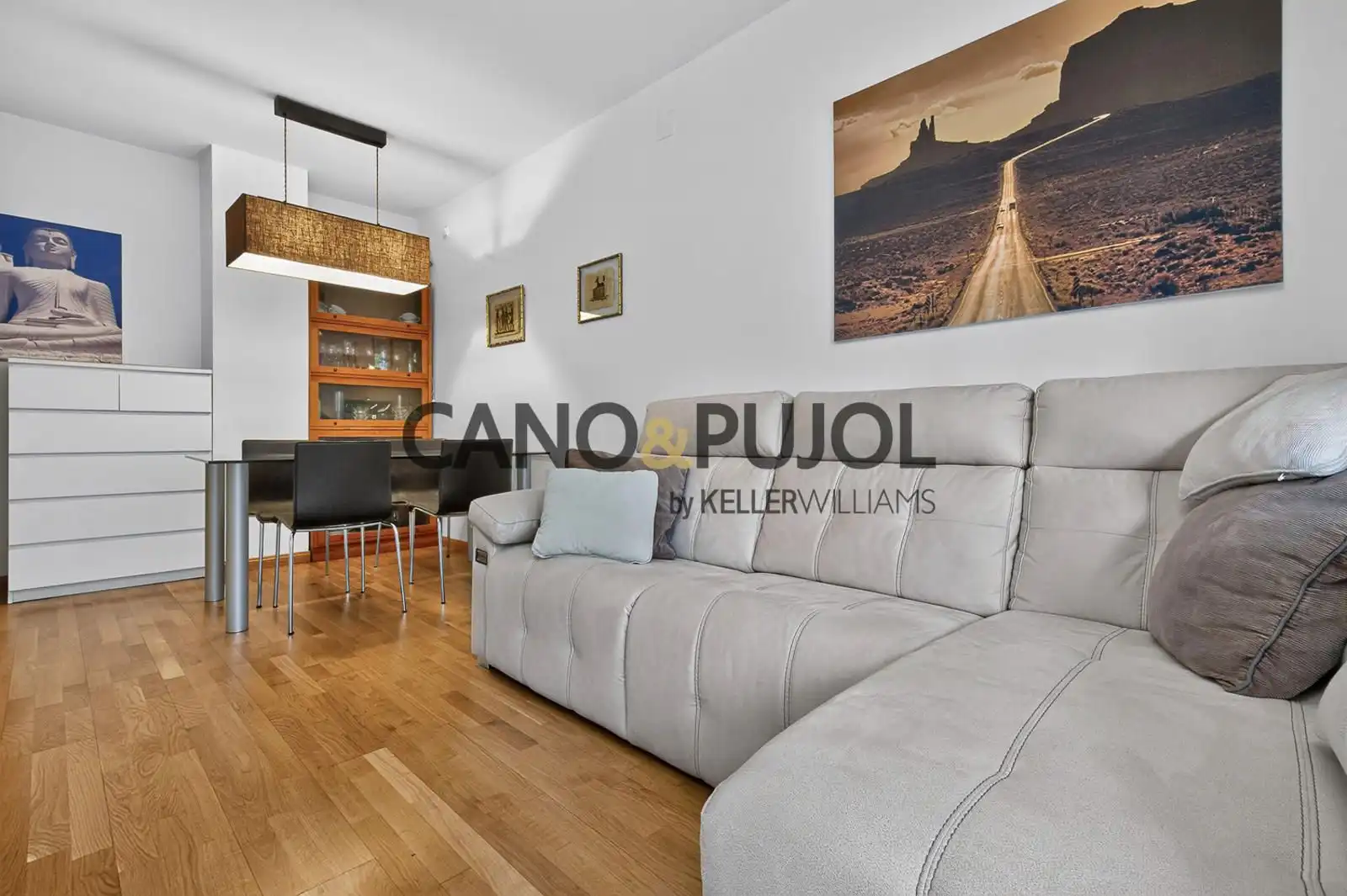 Sala d'estar de Pis en venda en Sant Just Desvern amb Aire condicionat, Calefacció i Terrassa