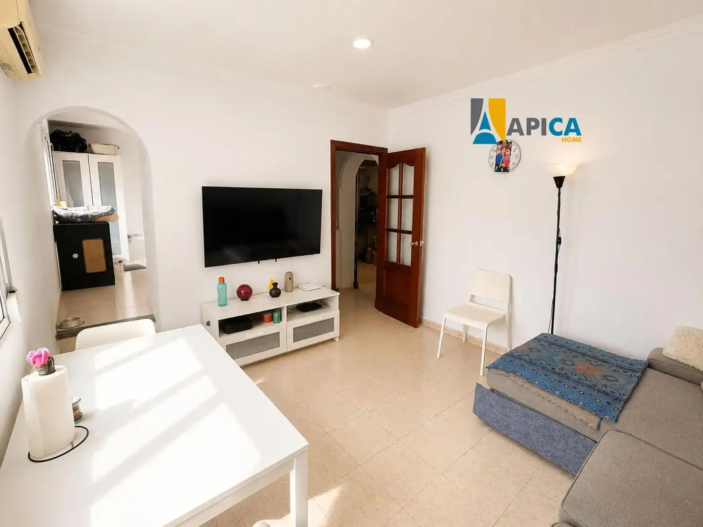 Sala de estar de Piso en venta en El Puerto de Santa María con Aire acondicionado y Trastero