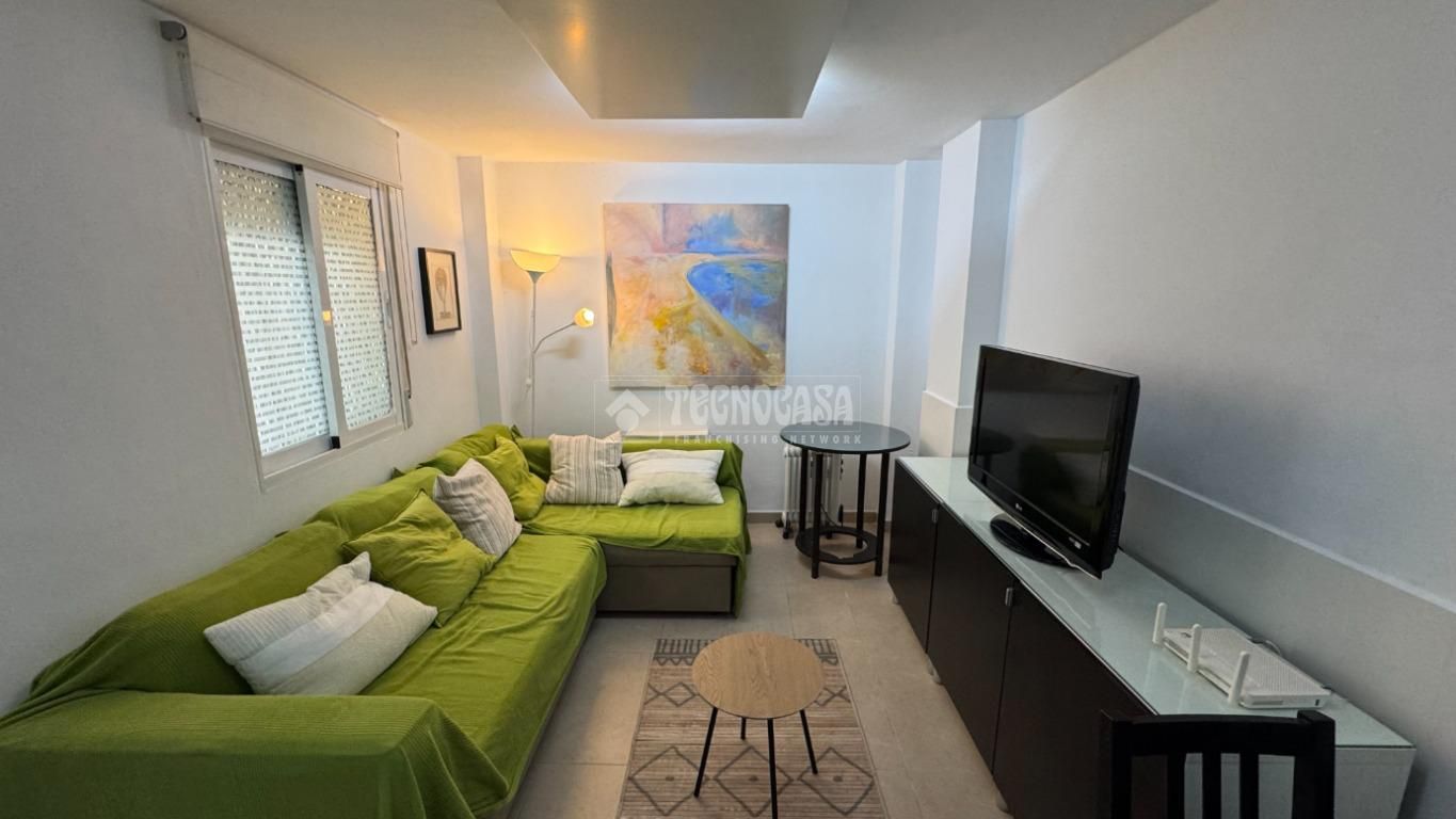 Sala d'estar de Casa o xalet en venda en Málaga Capital