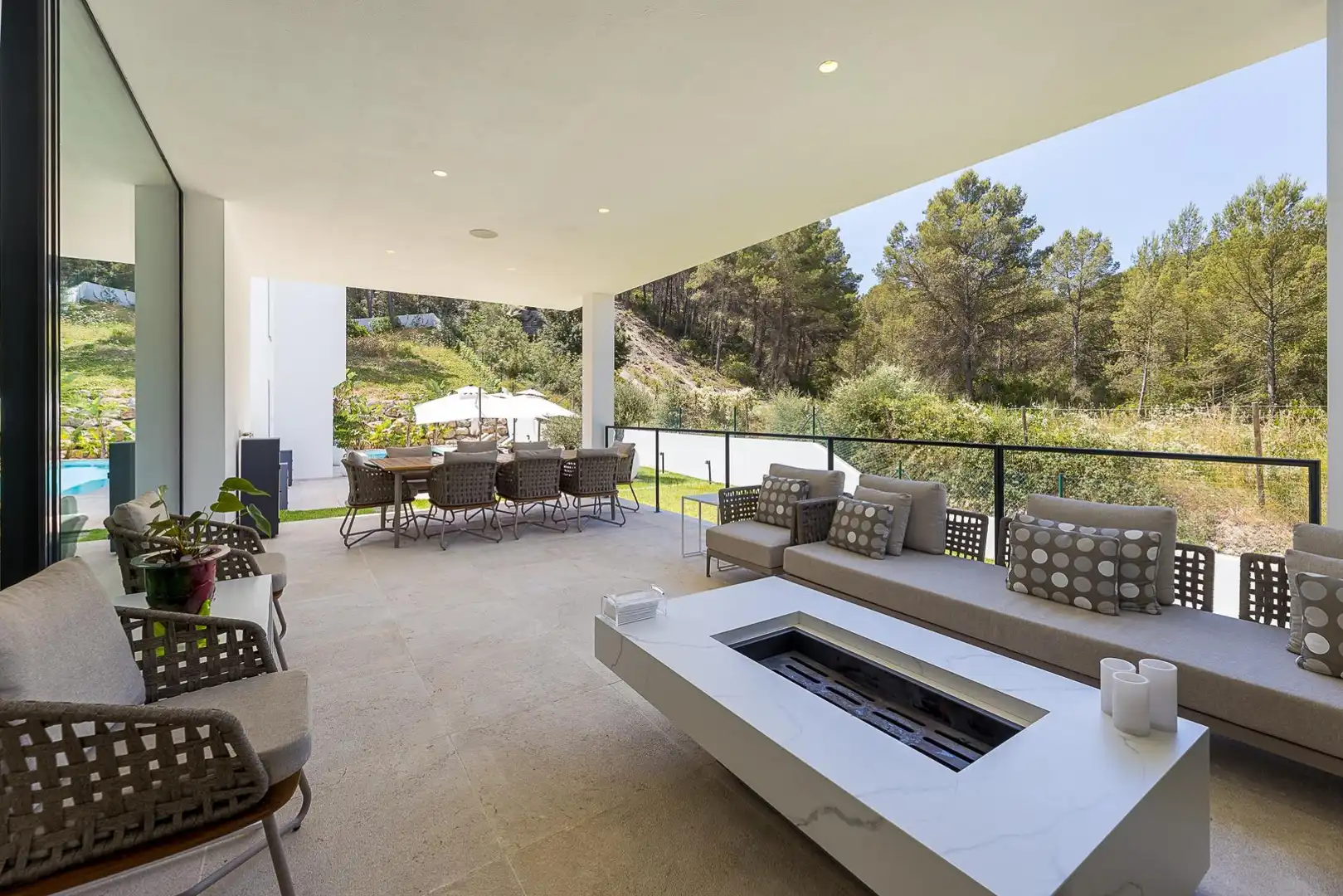 Terrassa de Casa o xalet en venda en  Palma de Mallorca amb Aire condicionat, Calefacció i Jardí privat