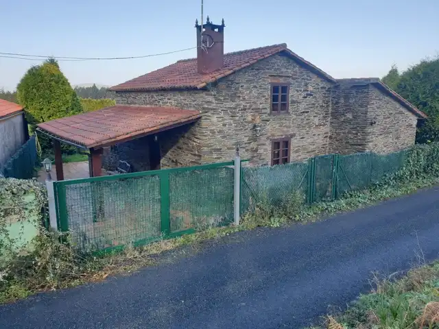 Vista exterior de Casa o chalet en venta en Narón con Calefacción, Parquet y Amueblado