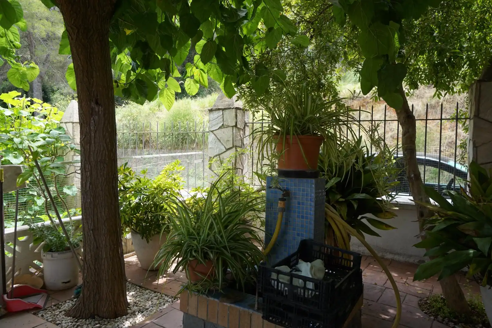 Garden of Houses for sale in Sant Boi de Llobregat  with Air Conditioner, Heating and Swimming Pool