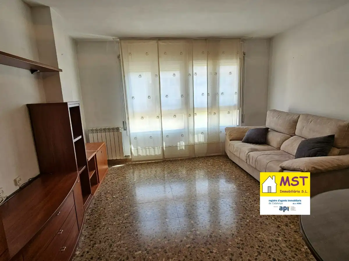 Wohnzimmer von Wohnung zum Verkauf in Navàs mit Klimaanlage, Heizung und Balkon