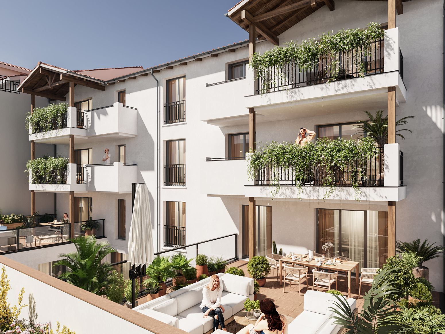 Terraza de Piso en venta en Bayonne con Calefacción