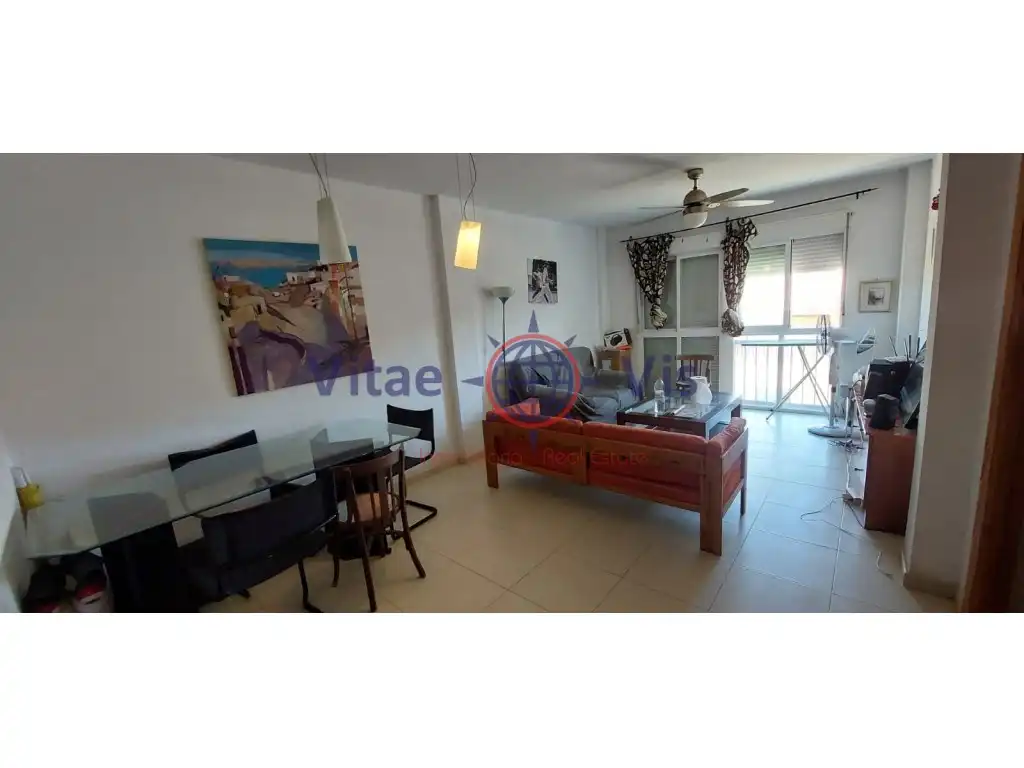 Sala de estar de Apartamento en venta en Lorca con Amueblado y Balcón