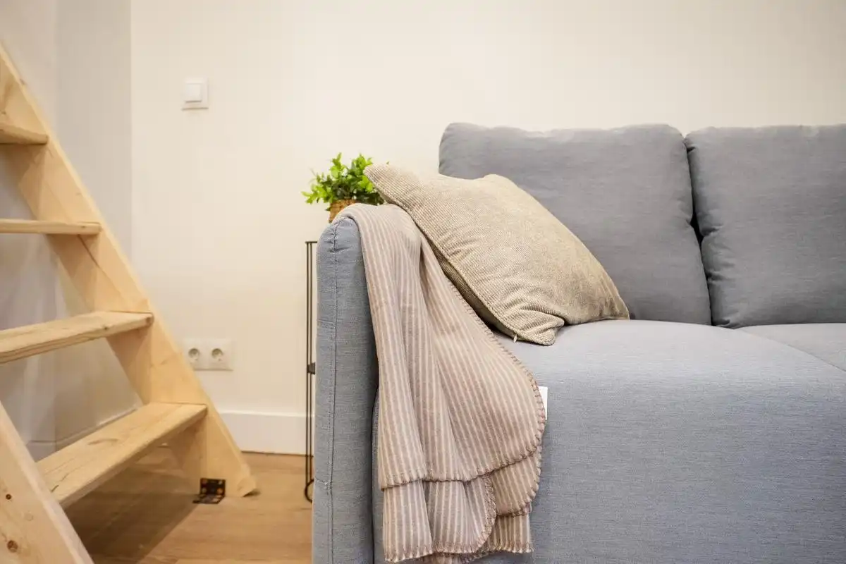 Sala d'estar de Loft en venda en Madrid amb Aire condicionat, Calefacció i Moblat