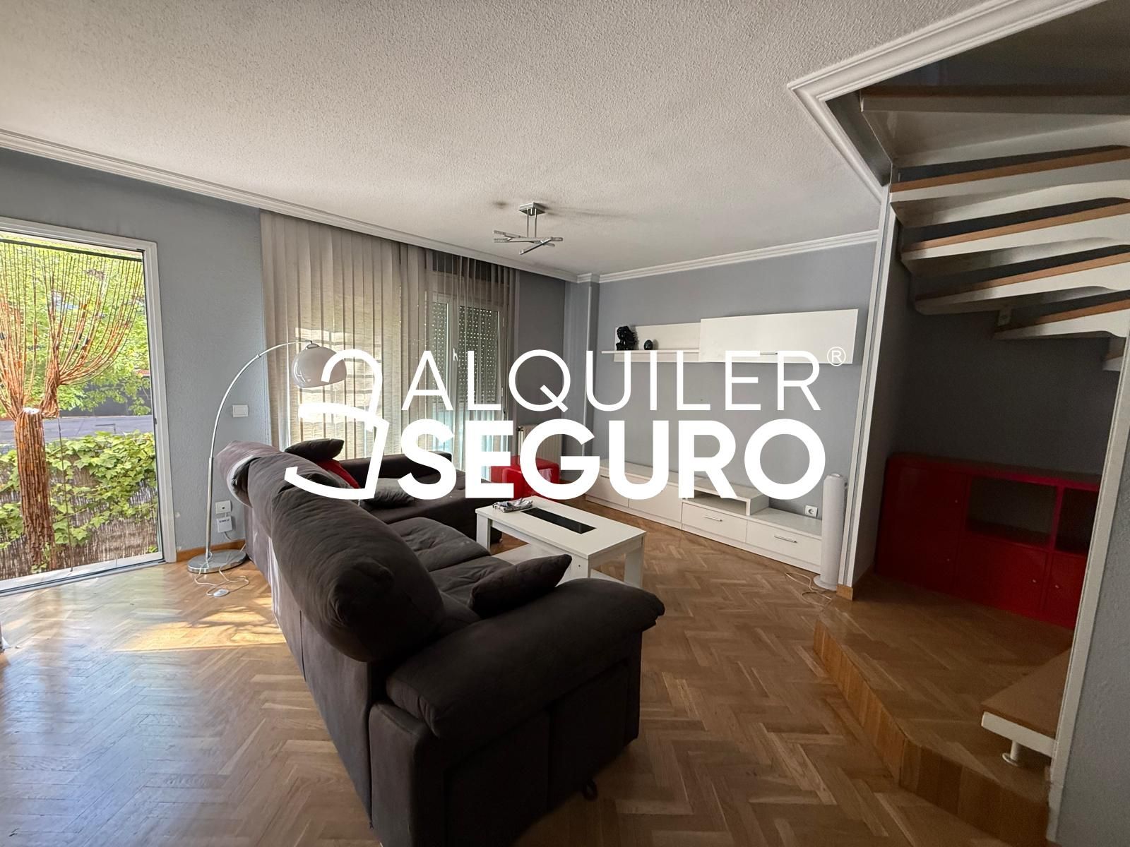Living room of Flat to rent in Leganés  with Air Conditioner, Heating and Terrace