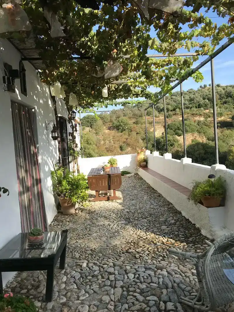 Terrassa de Finca rústica en venda en El Valle amb Piscina