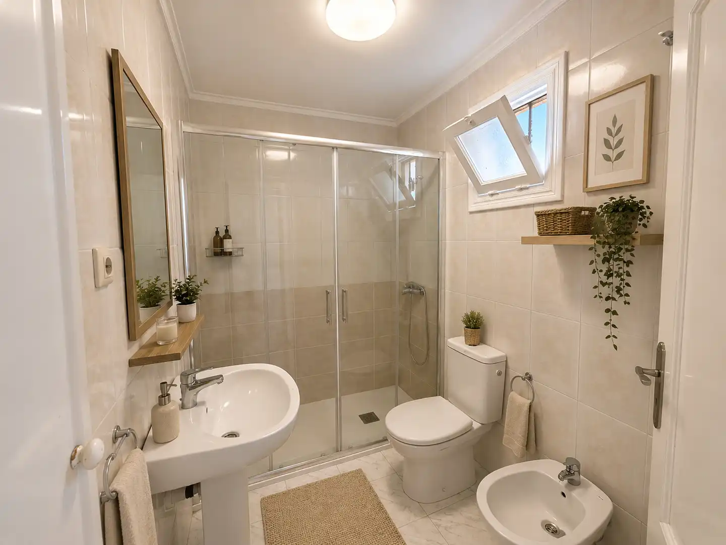Bathroom of Flat for sale in Torrevieja  with Air Conditioner, Terrace and Community pool