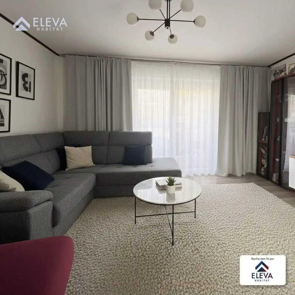 Wohnzimmer von Dachboden zum Verkauf in Lleida mit Terrasse und Balkon