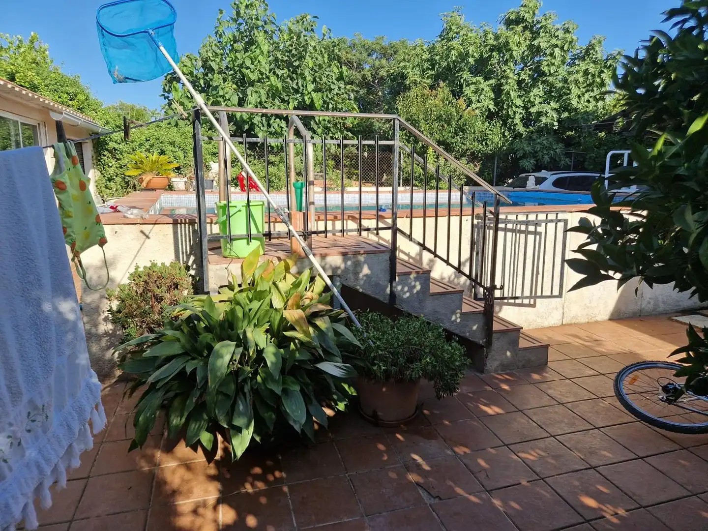 Swimming pool of Houses for sale in Valls  with Air Conditioner, Terrace and Swimming Pool