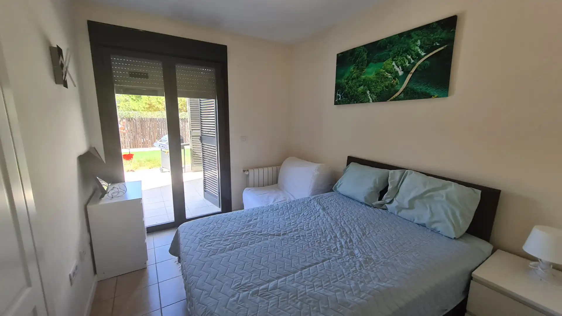 Habitación de Apartamento en venta en Murcia con Aire acondicionado, Calefacción y Jardín privado
