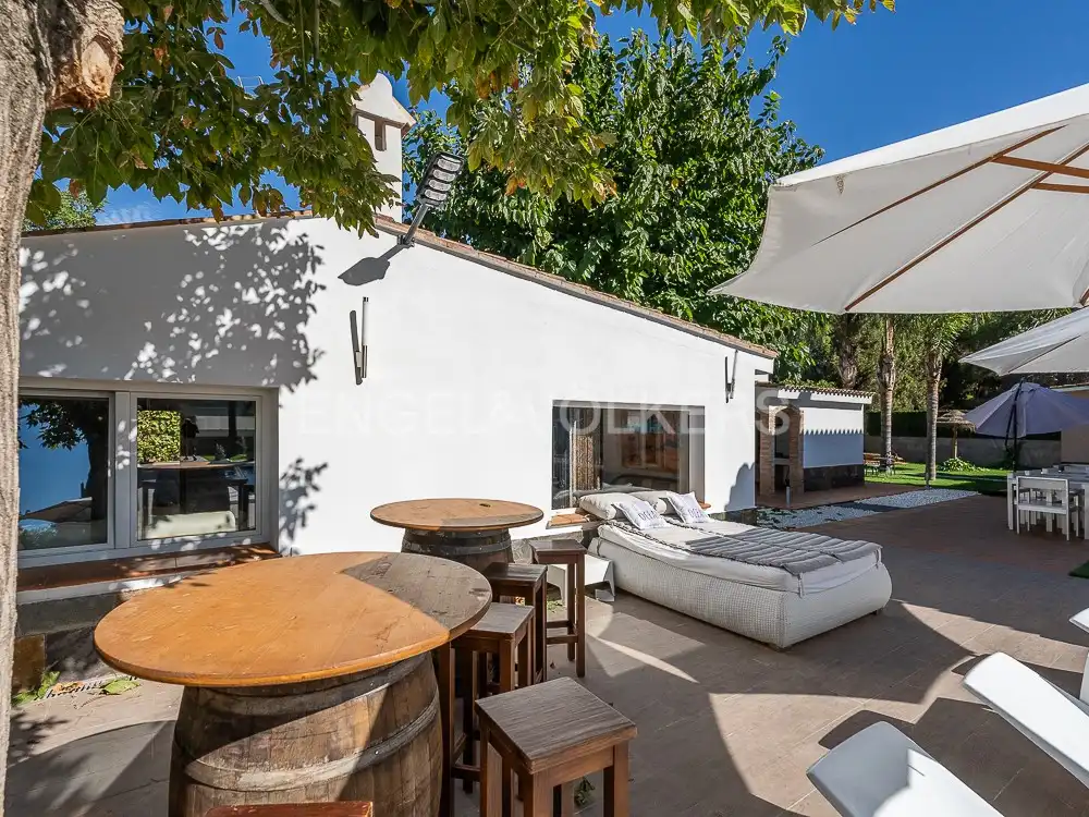 Terrace of Houses for rent in Bétera  with Air Conditioner, Heating and Private garden
