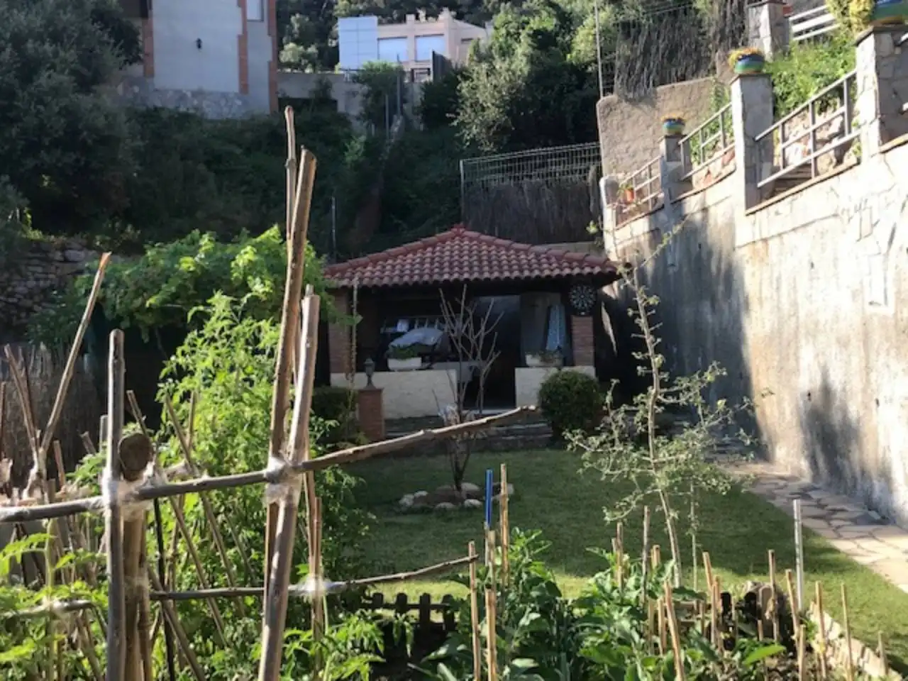 Jardín de Casa o chalet en venta en Caldes de Montbui con Aire acondicionado, Calefacción y Jardín privado