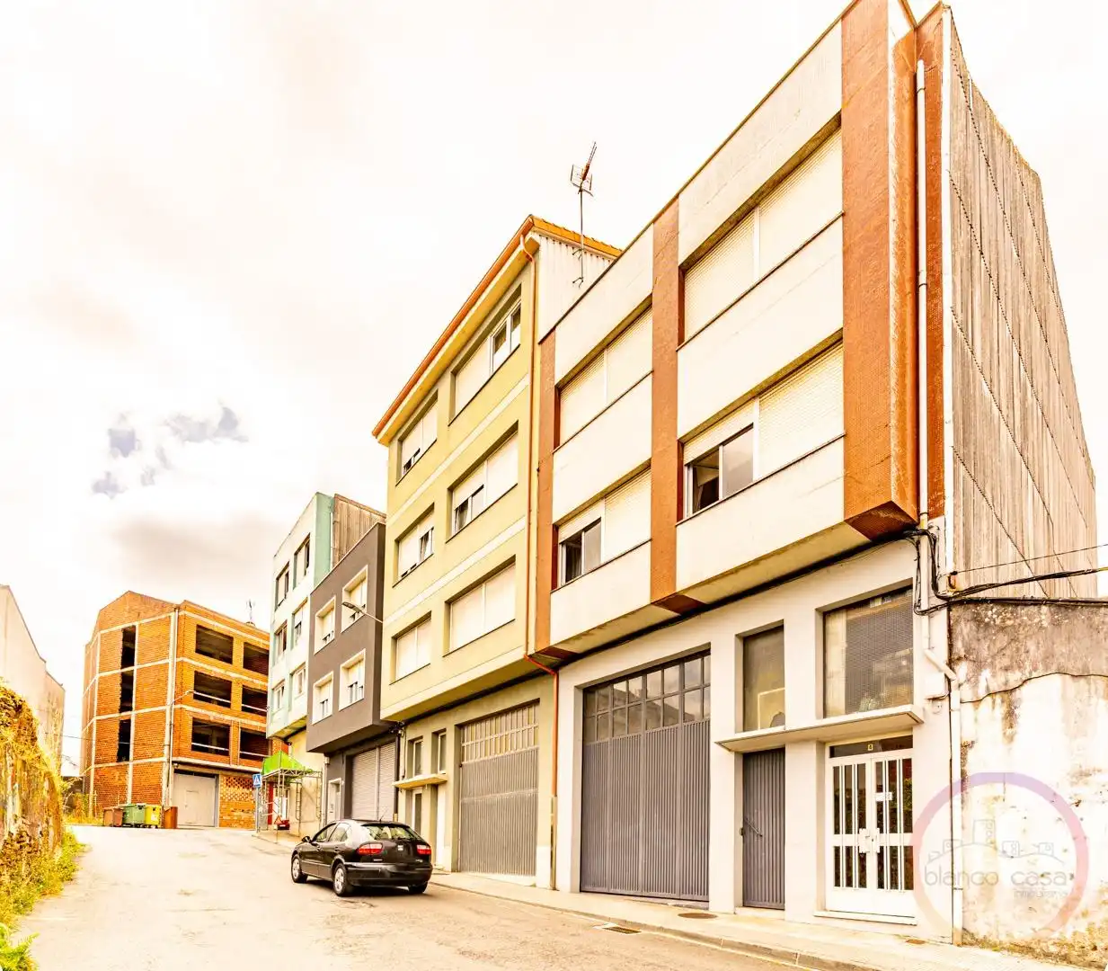 Exterior view of Flat for sale in Carballo  with Heating, Terrace and Storage room