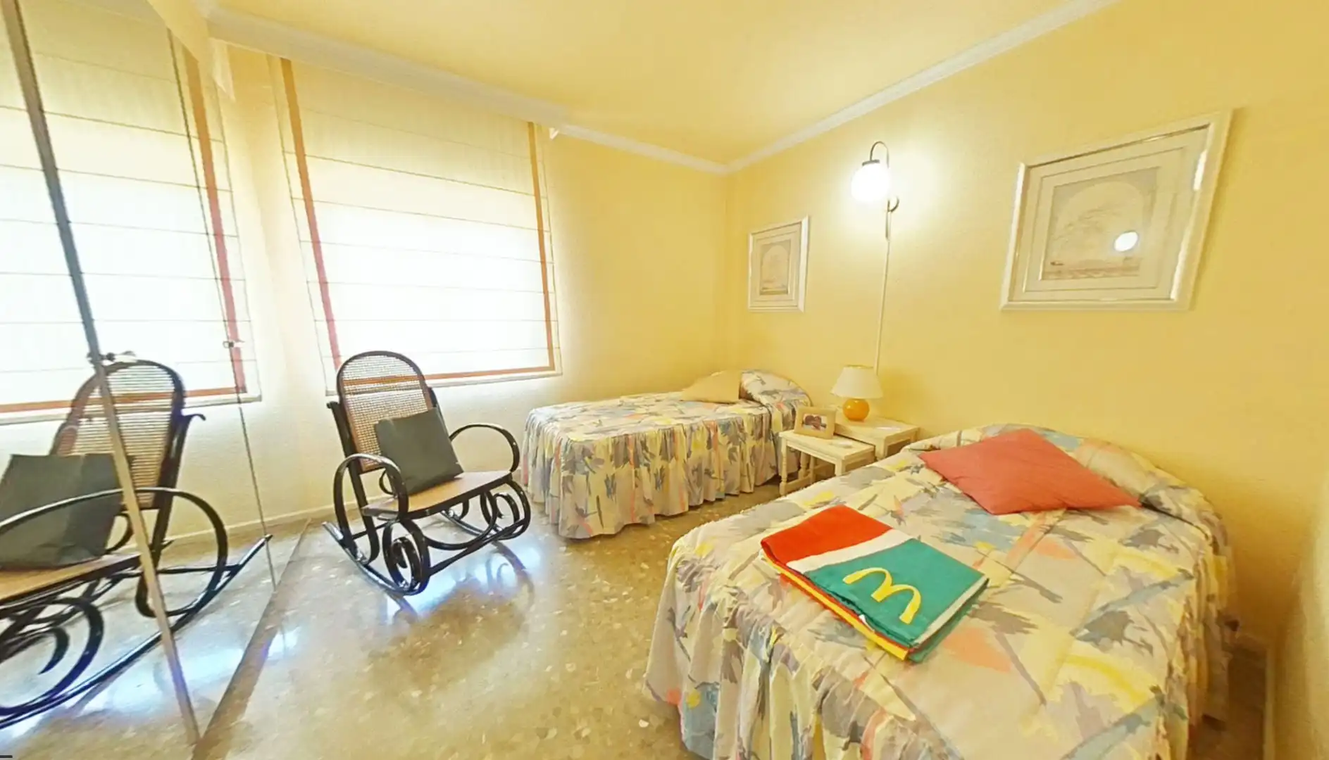 Bedroom of Flat for sale in Torremolinos  with Air Conditioner, Terrace and Furnished