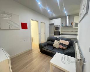 Living room of Flat to rent in  Madrid Capital  with Air Conditioner, Heating and Furnished
