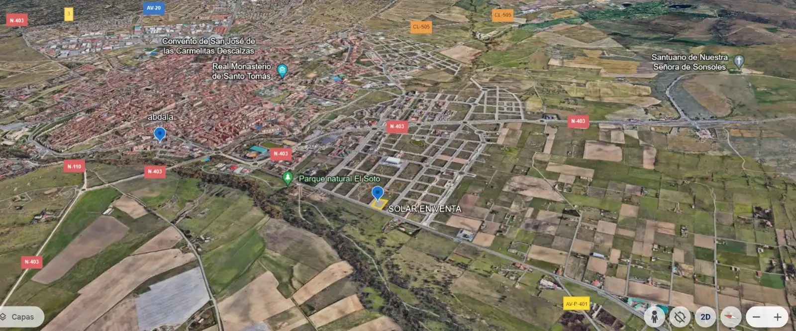 Residential zum Verkauf in Carretera Burgohondo, 34, Sónsoles