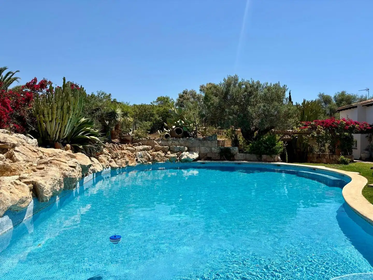 Piscina de Casa o xalet de lloguer en Andratx amb Aire condicionat, Calefacció i Jardí privat