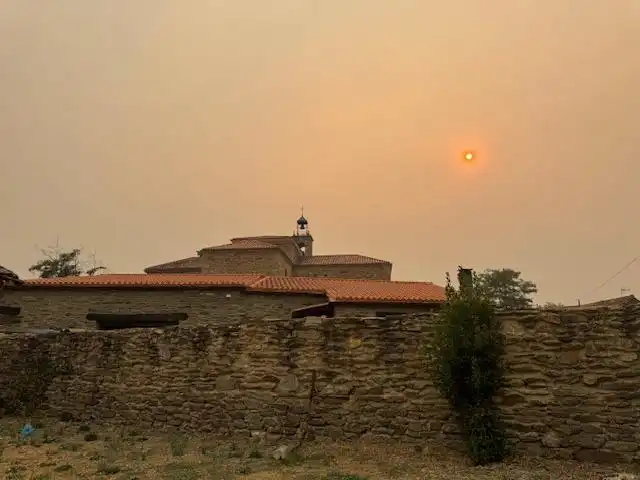 Vista exterior de Finca rústica en venta en Villardeciervos con Jardín privado