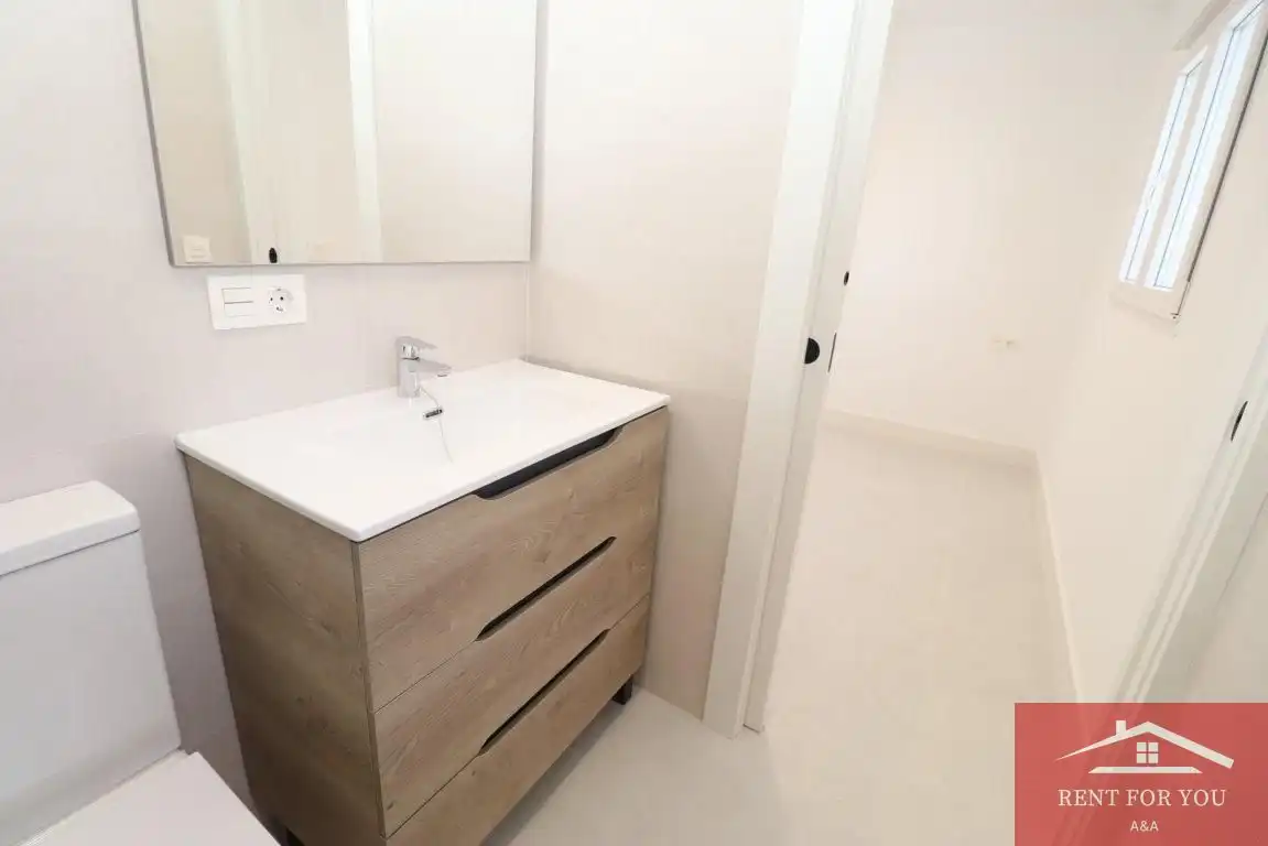 Badezimmer von Maisonette zur Miete in Alhaurín El Grande mit Klimaanlage und Terrasse