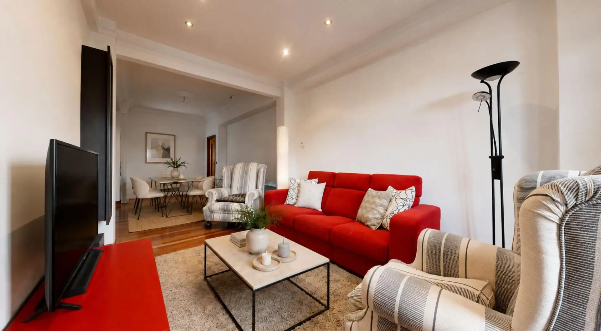 Living room of Flat for sale in Bilbao   with Heating