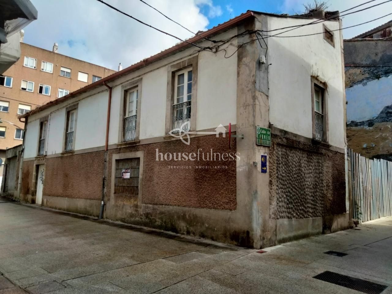 Vista exterior de Casa o xalet en venda en Ferrol amb Traster