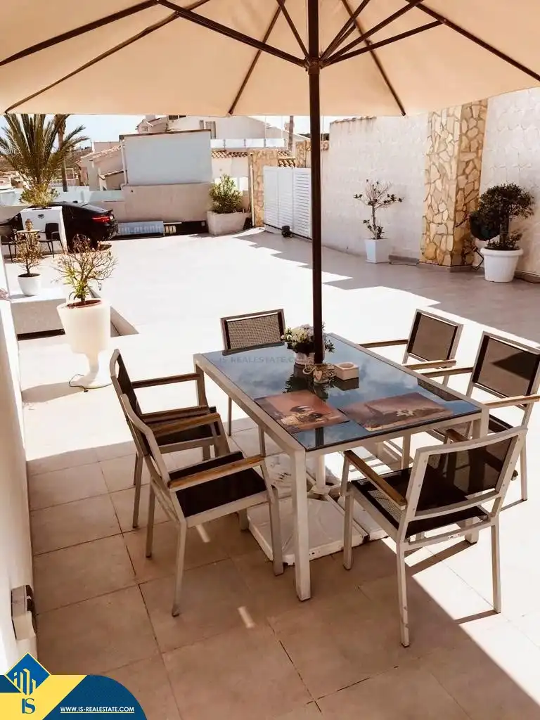 Terrassa de Casa o xalet en venda en Rojales amb Jardí privat, Terrassa i Piscina