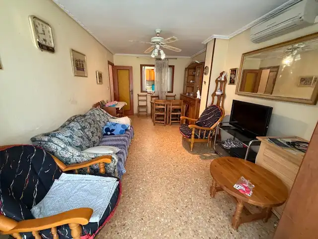 Sala de estar de Apartamento en venta en Cullera con Terraza